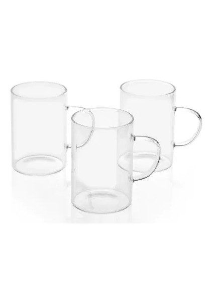 Decohandy 3'lü Cam Kupa 200 ml