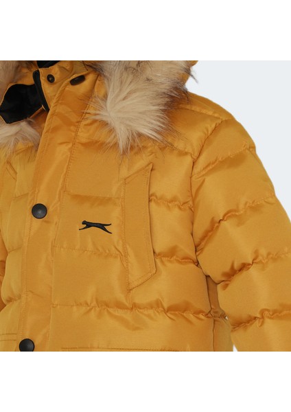 NAPOLI Unisex Çocuk Mont & Kaban Sarı fırsatları