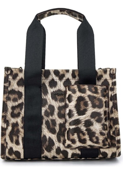 Kadın Vegan Leopar Omuz Çanta 1003 2000 Bn Canta SK23/24 Leopar