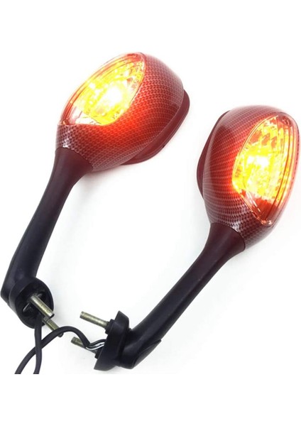 Motosiklet Dikiz LED Dönüş Sinyali Işığı Gsxr 600 750 1000 2005-2010 ile Uyumlu (Yurt Dışından)