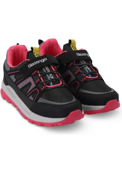 KROSS KTN Kız Çocuk Sneaker Koşu & Yürüyüş Ayakkabısı Siyah / Fuşya