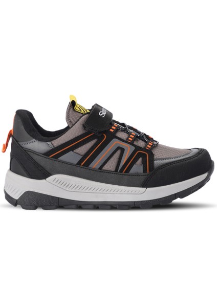 KROSS KTN Unisex Çocuk Sneaker Koşu & Yürüyüş Ayakkabısı Siyah / Koyu Gri