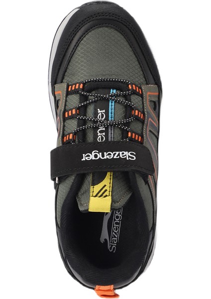 KROSS KTN Unisex Çocuk Sneaker Koşu & Yürüyüş Ayakkabısı Haki / Turuncu