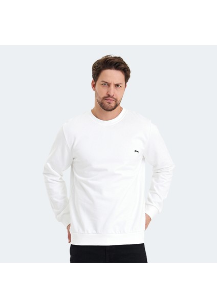 KONNOR IN Erkek Sweatshirt Beyaz