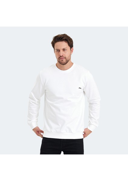 KONNOR IN Erkek Sweatshirt Beyaz modelleri