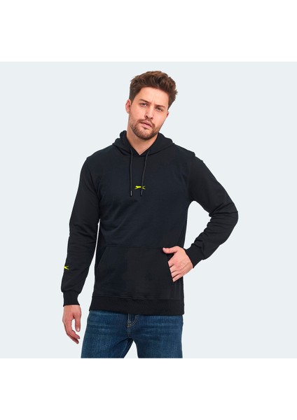 OSLO IN Erkek Sweatshirt Siyah