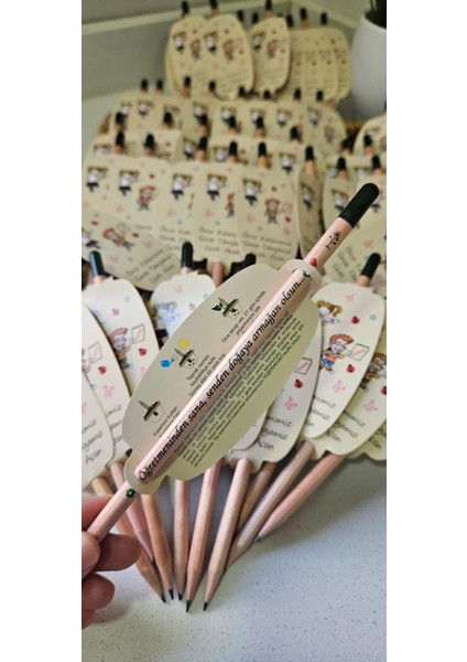 Karne Hediyesi Olarak Tohumlu Kurşun Kalem (5 adet) Yeni Başlangıçlara Doğal Bir Adım!