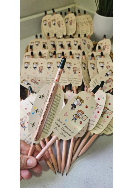 Karne Hediyesi Olarak Tohumlu Kurşun Kalem (5 adet) Yeni Başlangıçlara Doğal Bir Adım! fiyatları