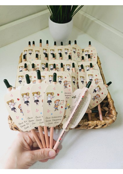 Karne Hediyesi Olarak Tohumlu Kurşun Kalem (5 adet) Yeni Başlangıçlara Doğal Bir Adım! modelleri