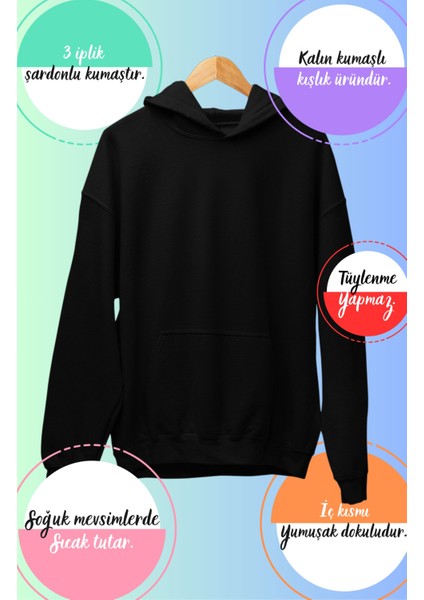 Unisex El Diablo Baskılı Kapüşonlu Sweatshirt, Oversize Araba Temalı Hoodie