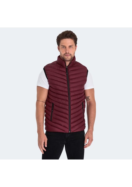 HENA IN Erkek Yelek Bordo