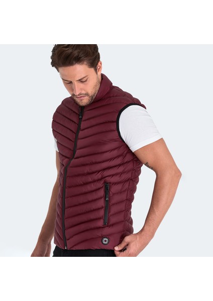 HENA IN Erkek Yelek Bordo