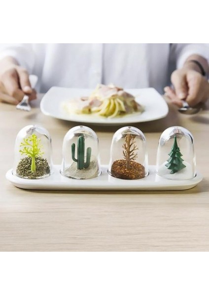 Dört Mevsim Baharatlık - Four Seasons Spice Shakers