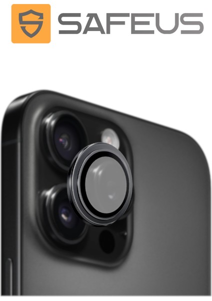 iPhone 16 Pro 9h Safir Temperli Kamera Lens Koruyucu