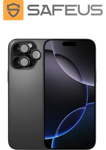 iPhone 16 Pro 9h Safir Temperli Kamera Lens Koruyucu