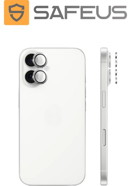 iPhone 16 Plus 9h Safir Temperli Kamera Lens Koruyucu