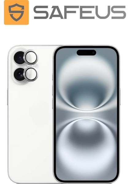 iPhone 16 Plus 9h Safir Temperli Kamera Lens Koruyucu