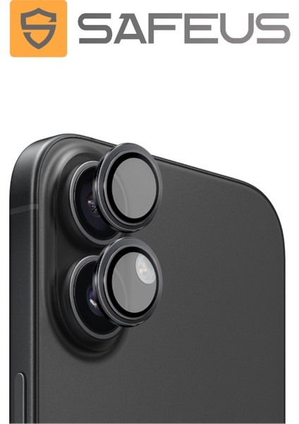 iPhone 16 Plus 9h Safir Temperli Kamera Lens Koruyucu