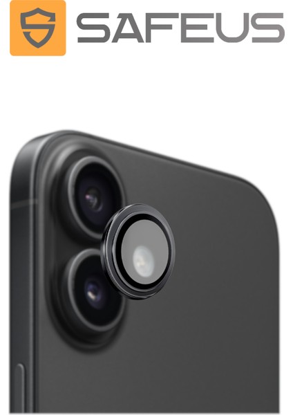 iPhone 16 Plus 9h Safir Temperli Kamera Lens Koruyucu