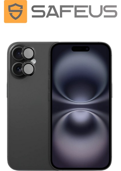 iPhone 16 Plus 9h Safir Temperli Kamera Lens Koruyucu