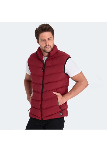 HIDRO Erkek Yelek Bordo