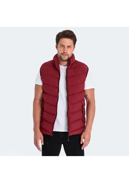 HIDRO Erkek Yelek Bordo