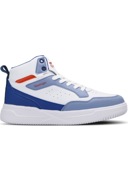 LALI IN Erkek Sneaker Koşu & Yürüyüş Ayakkabısı Beyaz / Saks Mavi