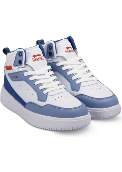 LALI IN Erkek Sneaker Koşu & Yürüyüş Ayakkabısı Beyaz / Saks Mavi