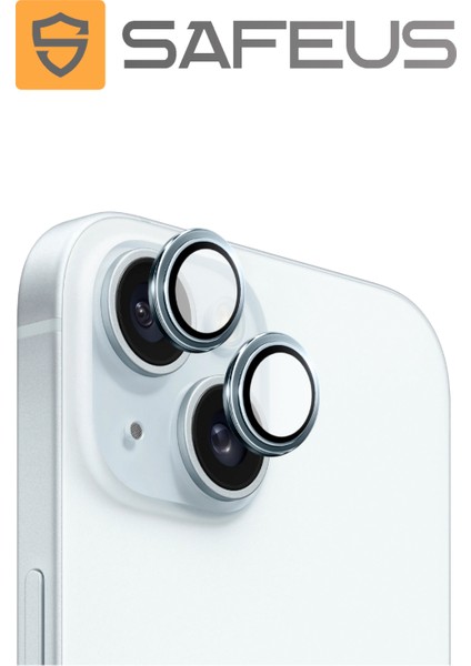 iPhone 15 Plus 9h Safir Temperli Kamera Lens Koruyucu