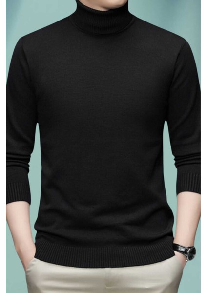 3'lü Erkek Tüylenmeyen Boğazlı Triko Kazak Balıkçı Triko Kazak fırsatları