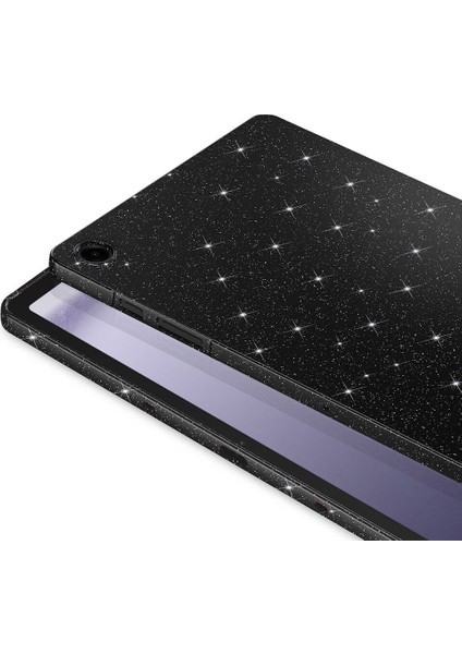Galaxy Tab S7 T870 Simli Parlak Görünümlü Tablet Koton Kılıf