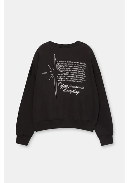 Actıve Moda-Erkek Sweatshirt Butter Fly Baskılı Hodies 3 Iplik Kompakt Kumaş (Içi Pamuklu) fırsatları
