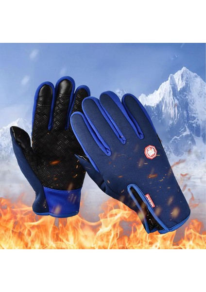 Açık Şu Sporları Motosiklet Mavi Için Kış Eldivenleri Kaymaz Eldiven (Yurt Dışından) fırsatları