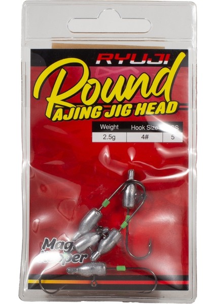 Round Ajing #8 Jig Head