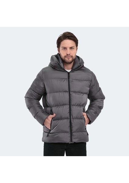 HANK Erkek Mont & Kaban Koyu Gri