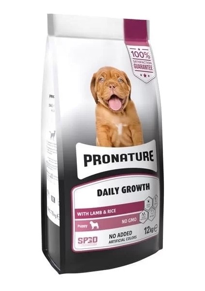 Daily Puppy Küçük Irk Kuzu Etli Yavru Köpek Maması 12 kg