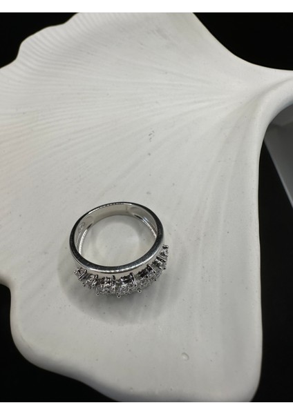 Ithal Kalın Taşlı Yüzük Gümüş fırsatları