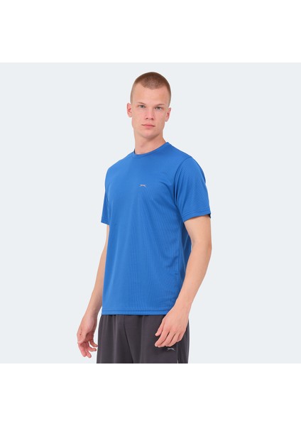 SENATO I Erkek Tişört Saks Mavi
