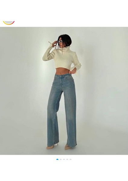 Taşlı Kot Pantolon fiyatları