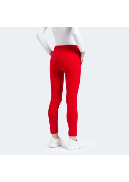 POLL I Kadın Slim Fit Tişört Kırmızı