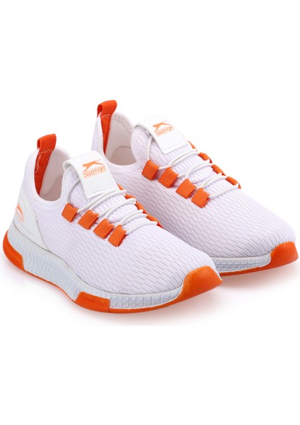 ABENA I Kız Çocuk Sneaker Koşu & Yürüyüş Ayakkabısı Beyaz / Turuncu fiyatları