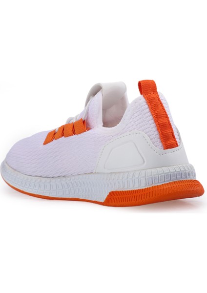 ABENA I Kız Çocuk Sneaker Koşu & Yürüyüş Ayakkabısı Beyaz / Turuncu modelleri