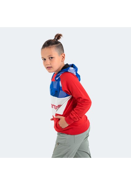 DRAGICA IN Unisex Çocuk Sweatshirt Kırmızı fırsatları