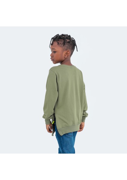 DUNA IN Unisex Çocuk Sweatshirt Haki modelleri
