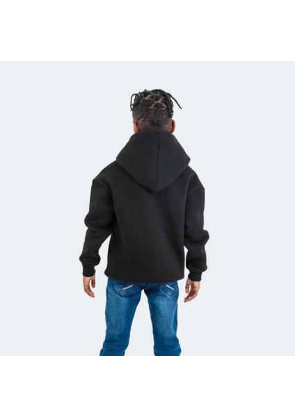 DO IN Unisex Çocuk Sweatshirt Siyah fırsatları