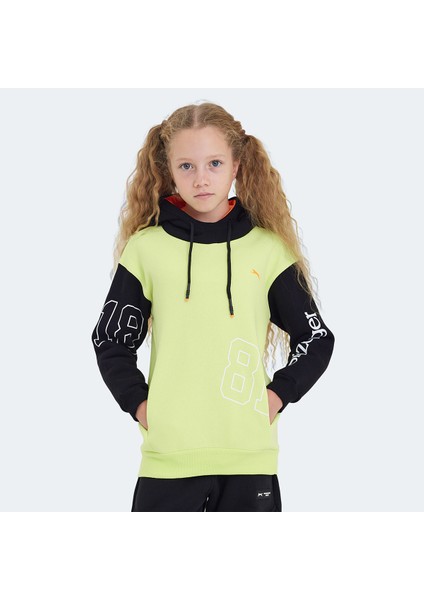 DJURO Unisex Çocuk Sweatshirt Sarı