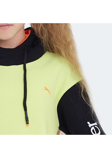 DJURO Unisex Çocuk Sweatshirt Sarı fırsatları