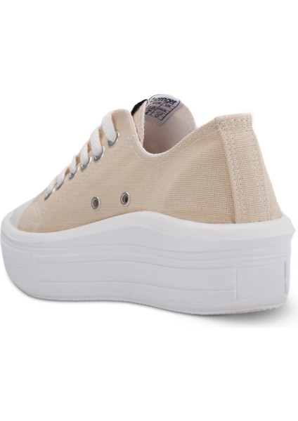 SUN Kadın Sneaker Koşu & Yürüyüş Ayakkabısı Bej