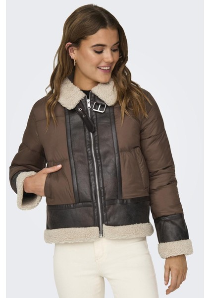 Onlmelinda Regular Fit Kemerli Gömlek Yaka Mont Bayan Mont 15324139 modelleri