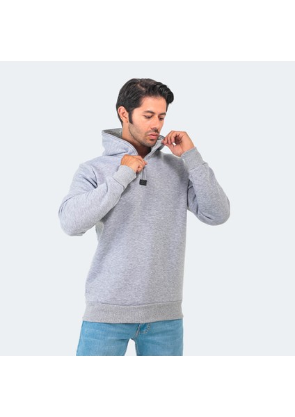 BAHA Erkek Sweatshirt Gri indirimleri